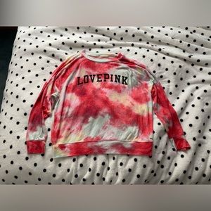 Pink colorful long sleeves shirt